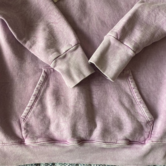 Sundry Mineral Wash Tie Dye Slit Hoodie - Picture 7 of 11